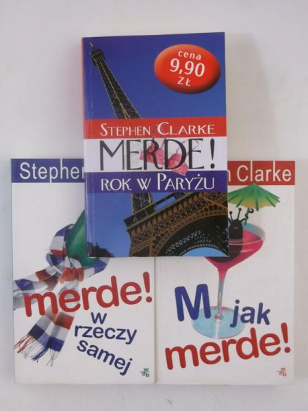 Merde! 3 książki