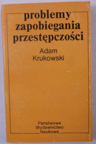 Problemy zapobiegania przestępczości