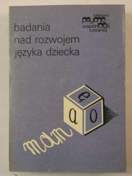 Badania nad rozwojem języka dziecka