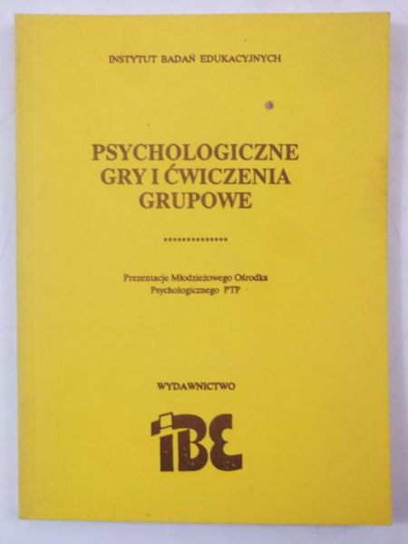 Psychologiczne gry i ćwiczenia grupowe
