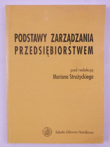 Podstawy zarządzania przedsiębiorstwa