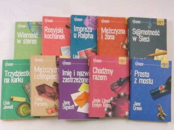Seria Literatura w spódnicy, 10 tomów