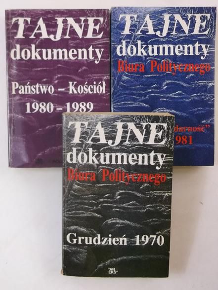 Tajne dokumenty Biura Politycznego, tom I-III