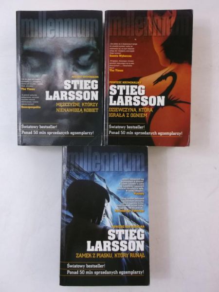 Larsson Stieg - Dziewczyna, która igrała z ogniem/ Zamek z piasku który runął/ Mężczyźni, którzy nienawidzą kobiet