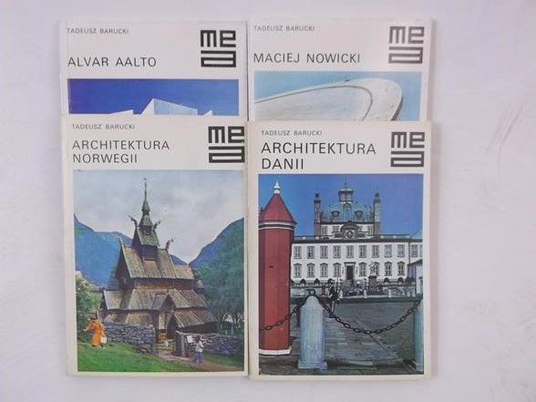 Barucki Tadeusz - Architektura Norwegii / Architektura Danii / Maciej Nowicki / Alvar Aalto
