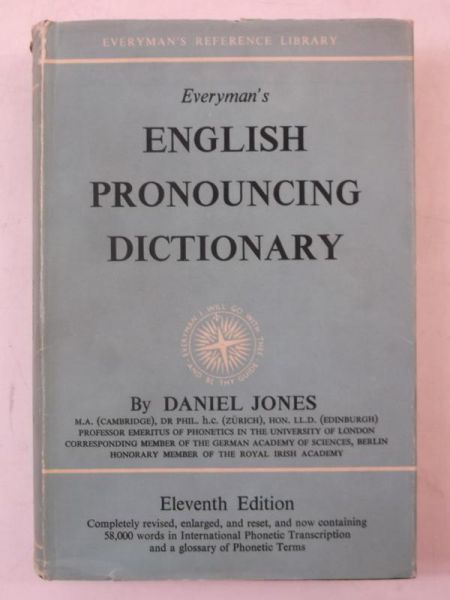 Jones Daniel - Everyman's English Pronouncing Dictionary