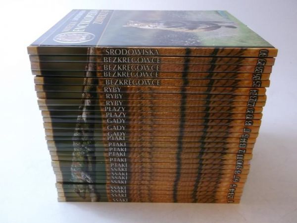 Wielka Encyklopedia Zwierząt, 30 tomów (brak tomu XIV, XXI, XXVII)