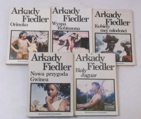 Fiedler Arkady - Zestaw 5 książek