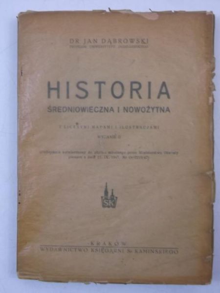 Historia  średniowiecza i nowożytna, 1947 r.