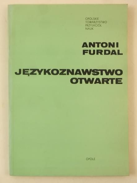Furdal Antoni - Językoznawstwo otwarte