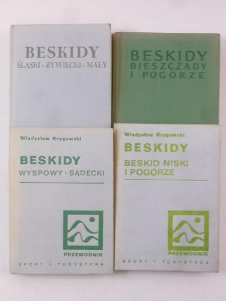 Beskidy, przewodnik, tom I - IV