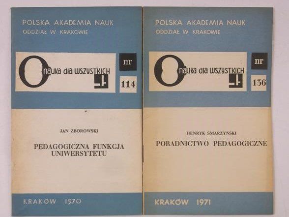 Pedagogiczna funkcja uniwersytetu/Poradnictwo pedagogiczne