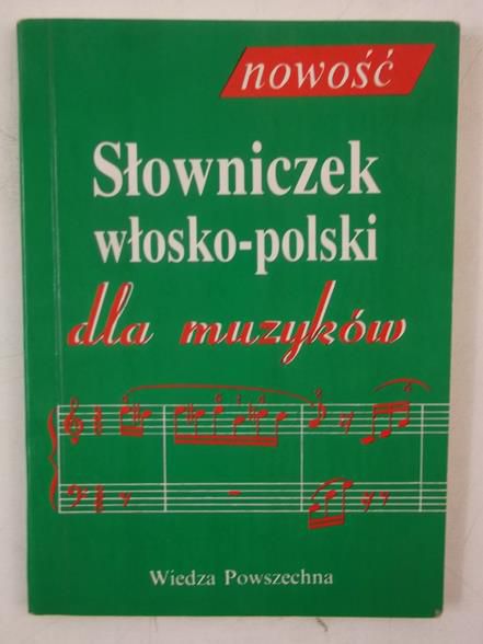 Słowniczek włosko-polski