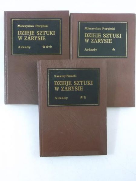 Dzieje sztuki w  zarysie, Tom I - III