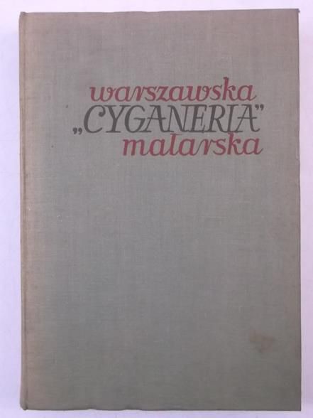(opr.) - Warszawska ,,Cyganeria" malarska