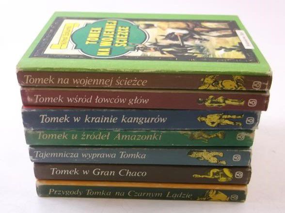 Szklarski Alfred - Przygody Tomka Wilmowskiego, zestaw 7 książek