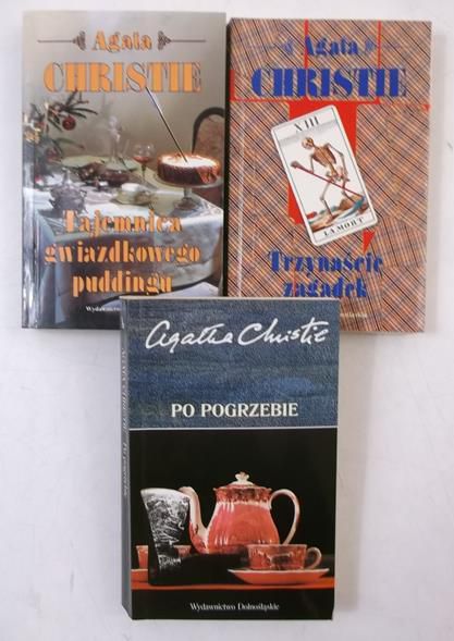 Christie Agata - Zestaw 3 książek