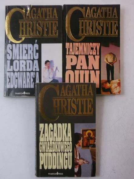 Christie Agatha -  Zestaw 3 książek