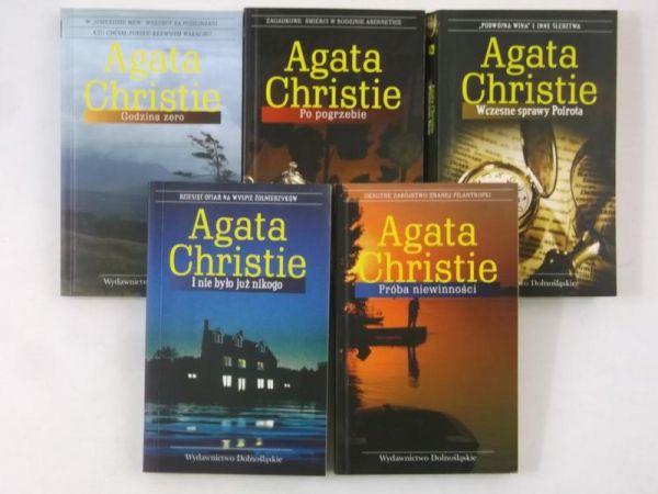 Christie Agatha - 5 książek