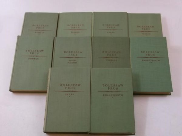 Prus Bolesław - Wybór pism, tom I-X komplet