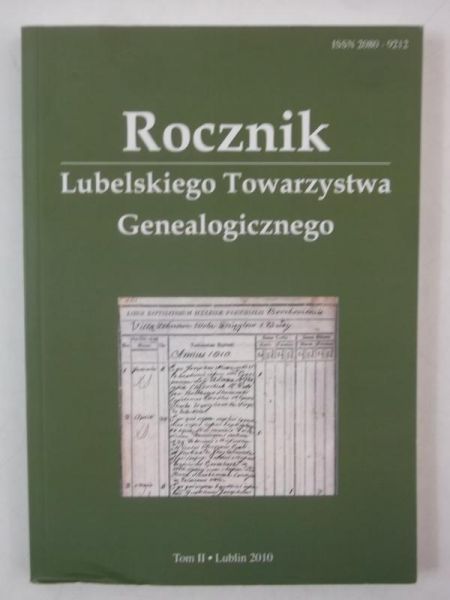 Rocznik Lubelskiego Towarzystwa Genealogicznego