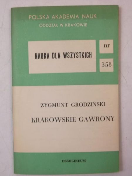 Krakowskie gawrony