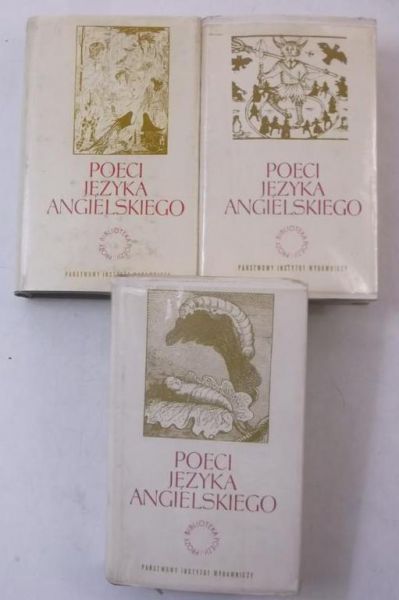 Poeci języka angielskiego, tom I-III