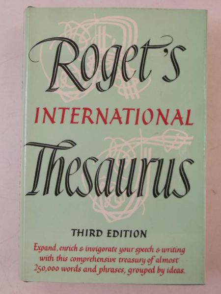 Roget's International Thesaurus