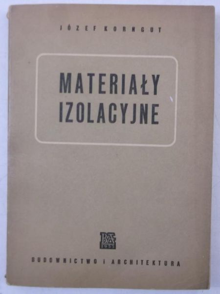 Materiały izolacyjne