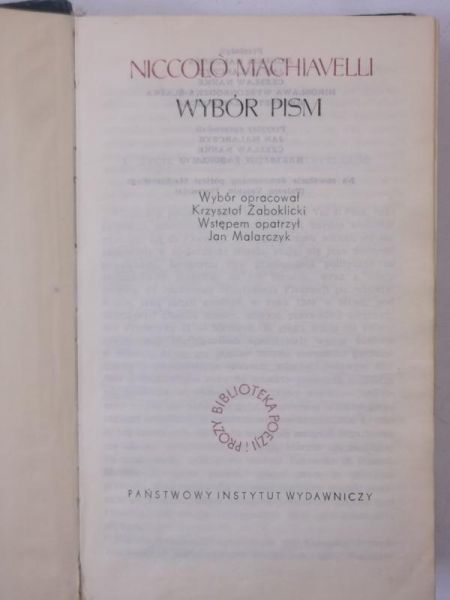 Wybór pism