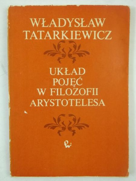 Układ pojęć w filozofii arystotelesa
