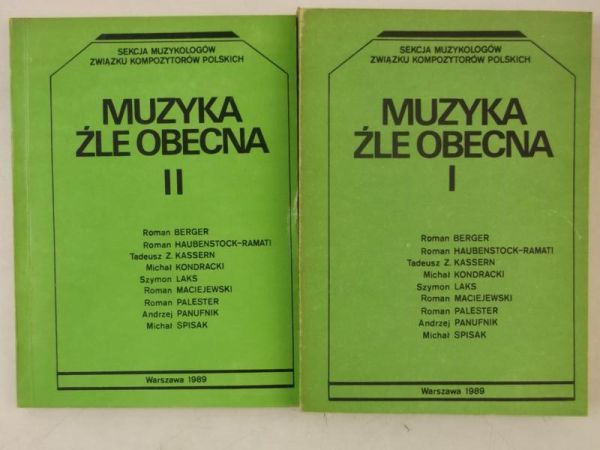 Muzyka źle obecna, tom III