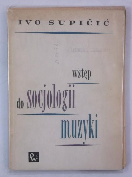 Wstęp do socjologii muzyki