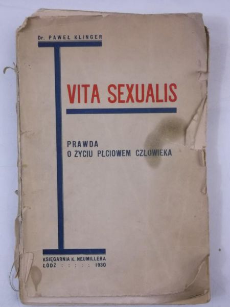 Vita sexualis, 1930 r.