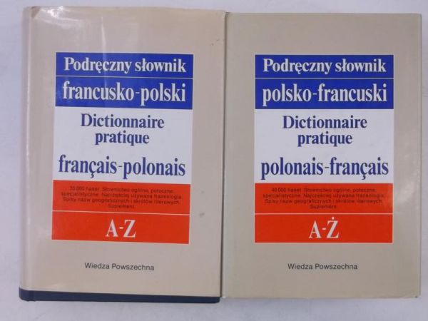 Sikora-Penazzi Jolanta - Popularny słownik francusko-polski, II tomy, A-Z, A-Ż