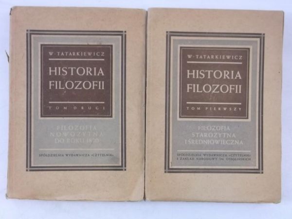 Historia filozofii, Tom I-II, 1946 r.