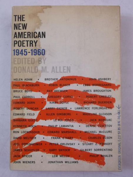The New American Poetry 1945-1960