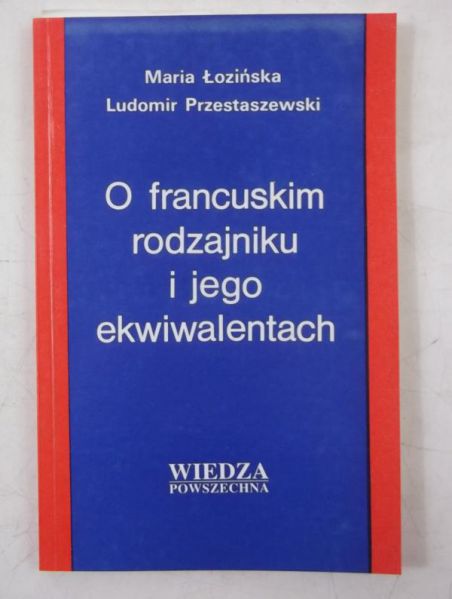 O francuskim rodzajniku i jego ekwiwalentach