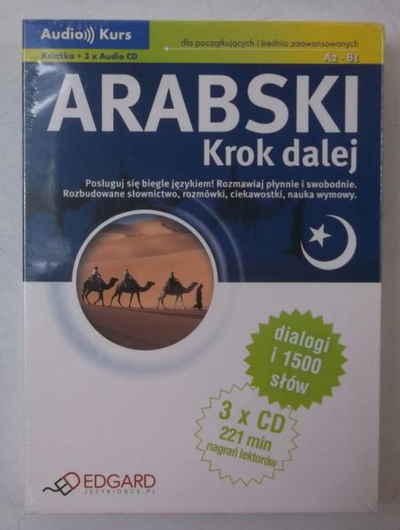 Arabski krok dalej. Książka + 3 x Audio CD, NOWA