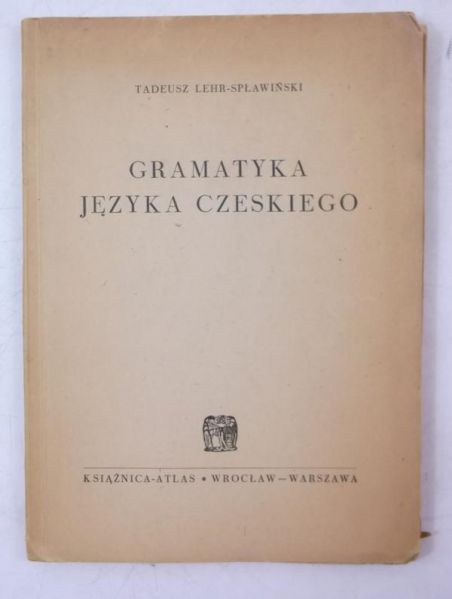 Gramatyka języka czeskiego, 1950 r.