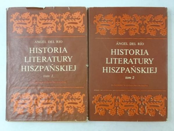Historia literatury hiszpańskiej, tom I-II