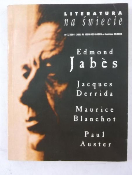 Literatura na świecie, nr 7/2001
