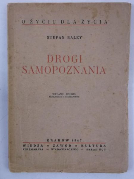 Caley Stefan - Drogi samopoznania, 1947 r.