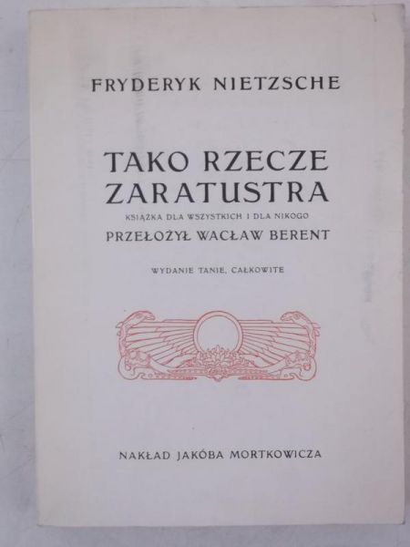 Tako przecze zaratustra