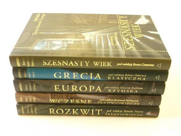 Zarys historii Europy, Tom I-V