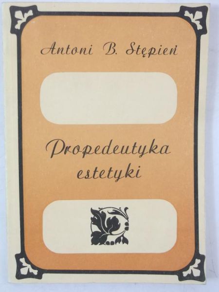 Propedeutyka estetyki
