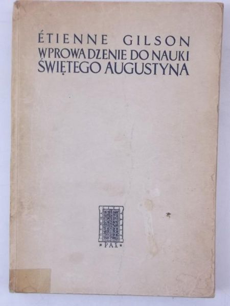 Wprowadzenie do nauki świętego Augustyna