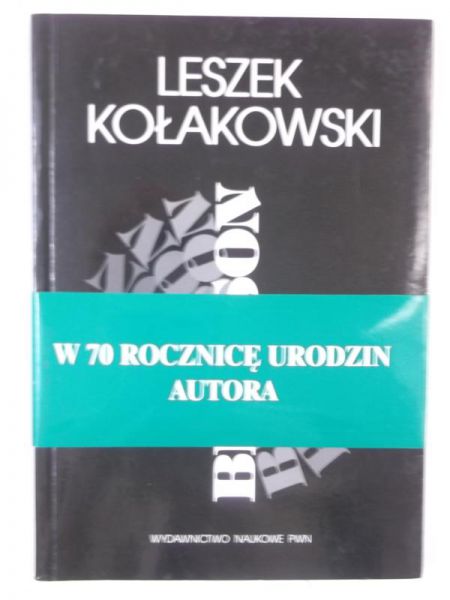 Kołakowski Leszek - Bergson, autograf
