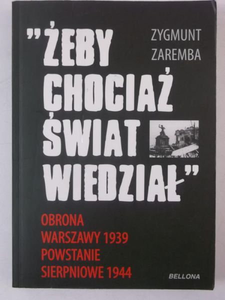 Żeby chociaż świat wiedział