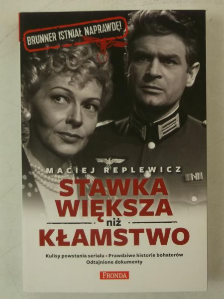 Replewicz Maciej - Stawka większa niż kłamstwo